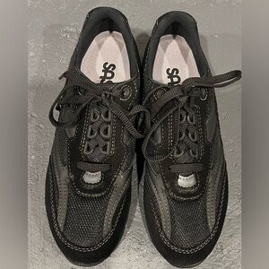 SAS Tour Mesh Walking Shoes Women’s Size 7.5N Black Comfort Sneakers Made in USA
